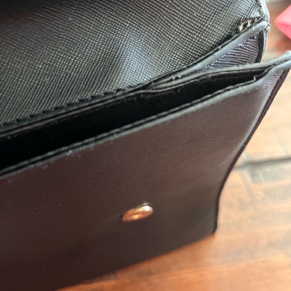 DUNE London Black Oversized Clutch - Picture 6 of 10